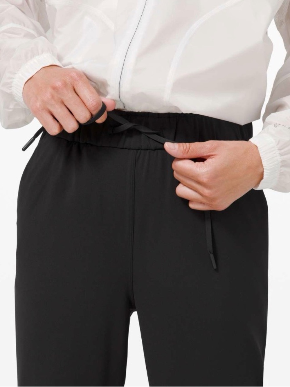 Lululemon Keep Moving Pant *7/8 High Rise Black Size 2 - Picture 2 of 8